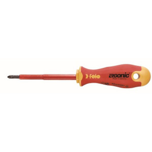 Wkrętak krzyżowy PZ2 - Ergonic VDE izolowany 1000V; FL41520390 FELO