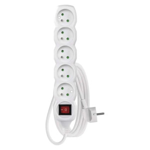 P1513 przedłużacz 5G z/u 3m, z wyłącznikiem