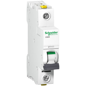 Wyłącznik nadprądowy 1P C 20A 6kA AC, Acti9 iC60N-C20-1; A9F04120, SCHNEIDER ELECTRIC