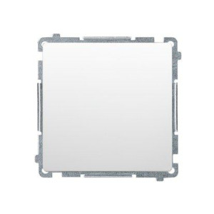 SIMON BASIC Łącznik jednobiegunowy, moduł, 10A 250V, szybkozłącza, biały; BMW1.01/11