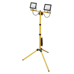 Naświetlacz LED HOBBY SLIM 2x 30W + statyw