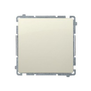 BASIC Łącznik jednobiegunowy (moduł), 10AX, 250V~, zaciski śrubowe; beż