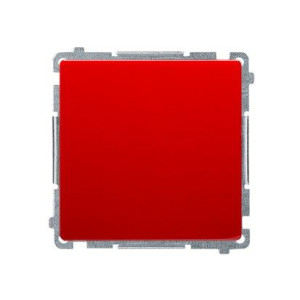 BASIC Łącznik jednobiegunowy (moduł), 10AX, 250V~, zaciski śrubowe; czerwony