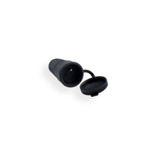 Gniazdo przenośne gumowe z uziemieniem 16A 250V IP44; G-10G, ELGOTECH