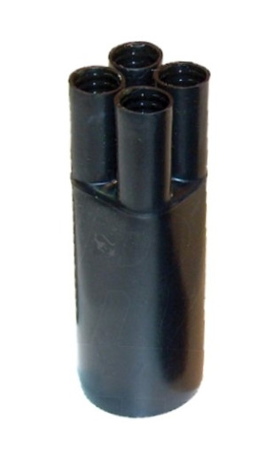 Palczatka czteropalcowa 55/20, przekrój kabla 25-120mm2, czarna (AK4 25-120); SKR4 55/20, GPH