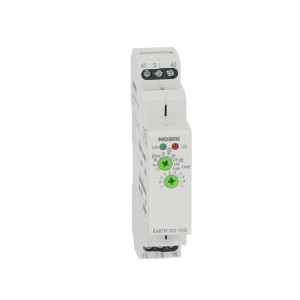 Jednofunkcyjny przekaźnik czasowy, opóźnione załączanie, styk 1CO 16A, 12-240V AC/DC, Ex9TR DO 1CO; 111731, NOARK ELECTRIC