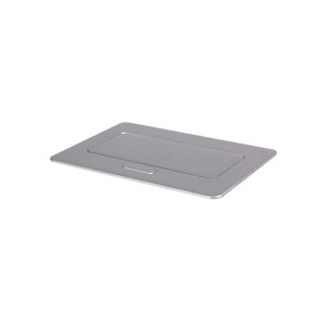 Puszka stołowa BIURO+ 04-0051-100 IP20 SREBNA na 2-moduły K45