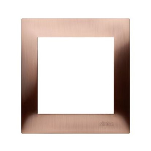 SIMON54 Ramka 1-krotna PREMIUM IP20 / IP44; miedź rustykalna