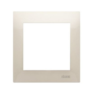 SIMON54 Ramka 1-krotna uniwersalna PREMIUM IP20 / IP44; krem
