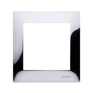 SIMON54 Ramka 1-krotna PREMIUM IP20 / IP44; chrom