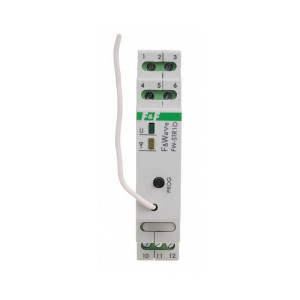 Radiowy sterownik rolet 230V- montaż DIN 85÷265V AC/DC