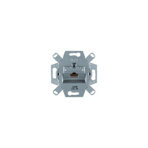 one.platform Mechanizm gniazda komputerowego UAE 1-kr (RJ45), ekranowane kat. 5e ; Linia proj.: Berker B.Kwadrat/K.1/K.5/B.3/B.7/Q.1/Q.3/Q.7/R.1/R.3; Berker by Hager