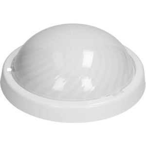 Oprawa oświetleniowa lampa z czujką plafon mleczny z mikrofalowym czujnikiem ruchu 75W E27 7070T-ALFA/MS/PL