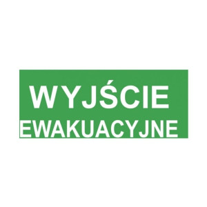 Piktogram PN21 100x200 Wyjście Ewakuacyjne