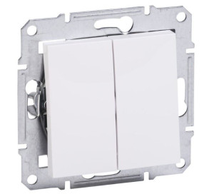ASFORA Łącznik świecznikowy bez ramki, zaciski szybkozłącza, biały; EPH0301421, SCHNEIDER ELECTRIC