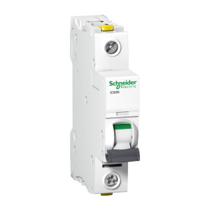Wyłącznik nadprądowy 1P C 6A 6kA AC, Acti9 iC60N-C6-1; A9F04106, SCHNEIDER ELECTRIC