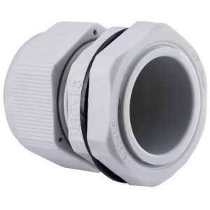 Dławnica kablowa poliamidowa M32 IP68, średnica przewodu: 16-21mm, szara, DP-EN 32 HM; E03DK-01040100501, ERGOM