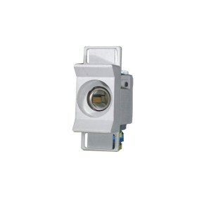 Gniazdo bezpiecznika ceramiczne DII D2400 E27 1P 25A 500V TS35 zacisk pałąkowy 10mm2; LE27KP, HAGER