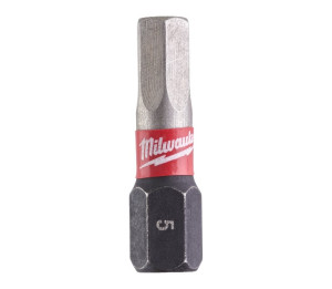 BIT SHOCKWAVE HEX5 2 5mm-2szt [MILWAUKEE]