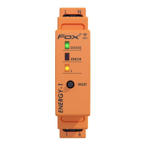 Monitor-licznik zużycia energii elektrycznej 1-fazowy(1F+N) 40A, WI-FI, FOX ENERGY 1; WI-MEF-1-40, F&F FILIPOWSKI