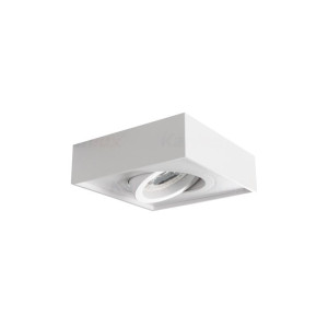 Oprawa sufitowa punktowa 98x98x50mm, GU10 max10W, IP20, biały; MINI GORD DLP 50-W, KANLUX