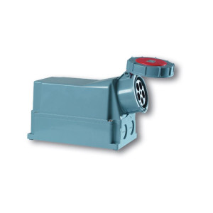 Gniazdo stałe siłowe bez dławika GS1255 125A 400V 5P IP67