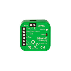 Sterownik bramowy WI-FI 2-kanałowy SUPLA SBW-02
