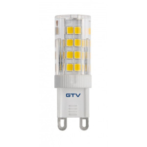 Żarówka LED G9 5W 400lm 4000K netralna biel, 220-240VAC, 360°; LD-G9P5WE0-40, GTV