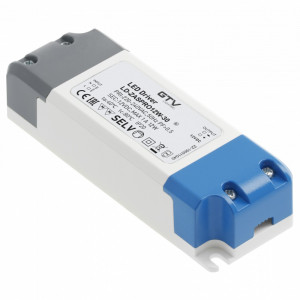 Zasilacz LED PRO 12V, 12W, input 220-240VAC, IP20, wym.120x42x27 mm