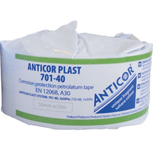 Taśma antykorozyjna plastyczna typu DENSO 50mm x 10m, ANTICOR Plast 701-40; AW-7014001-0050010