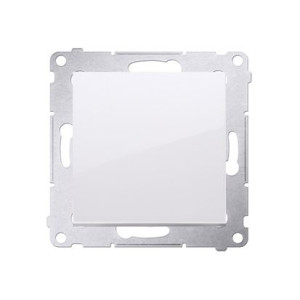 SIMON 54 Łącznik jednobiegunowy 10A 250V, moduł, szybkozłącza, biały; DW1.01/11 KONTAKT-SIMON