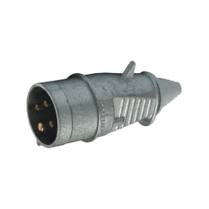 Wtyczka metalowa przenośna 16A/400V 3P+Z okrągłe IP44