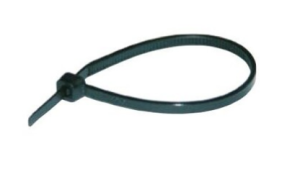 Opaska kablowa odporna na UV 200/7,6mm, czarny, opk=100szt, TKUV 20/8; E01TK-01050101601, ERGOM