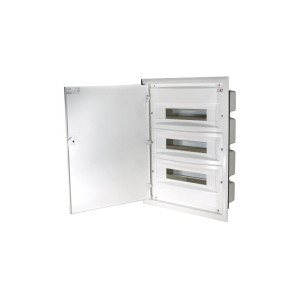 Rozdzielnica modułowa 3x18M podtynkowa IP40, drzwi metalowe, ERP18-3; 001101212, ETI POLAM