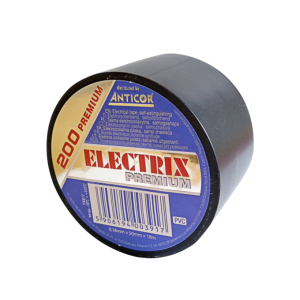 Taśma izolacyjna ELECTRIX 200 PREMIUM 50x18 czarna od -18°C