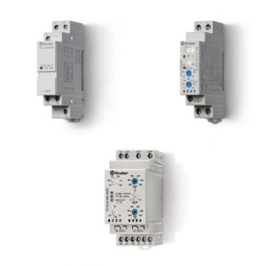Przekaźnik nadzorczy kontroli napięcia 3-fazowy 1P 6A 250V, producent Finder
