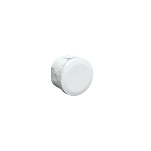 Puszka odgałęźna (okrągła) T25, fi80x51, IP65 T-SERIA; odporność UV
