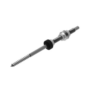 Śruba z gwintem podwójnym do konstrukcji PV l=200mm, dach blachodachówka lub blacha falista, SWDM10x200E, opk=50szt; 898820 BAKS