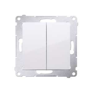 SIMON54 Łącznik świecznikowy (moduł) 16AX, 250V~, zaciski śrubowe; biały