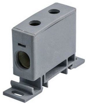 Listwa zaciskowa w korpusie 1x50mm2 szara AL./CU