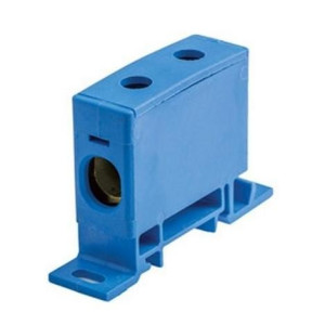 Listwa zaciskowa w korpusie 1x2,5-50mm2 niebieska AL/CU