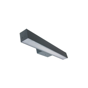 Kinkiet QUALIS 56CM 15W 4K IP 44 1800LM grafit klosz mikro
