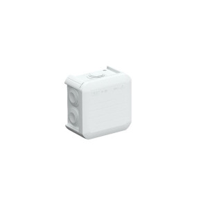 Puszka odgałęźna natynkowa, T40, 90x90x52, IP55 T-SERIA; odporność UV
