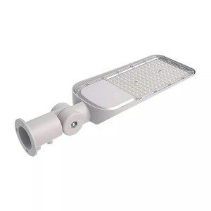 Oprawa uliczna LED 30W 3450lm z regulowanym uchwytem, barwa światła neutralna biel 4000K, obudowa szara IP65, 5 lat gwar, Chip SAMSUNG; 2120422 V-TAC
