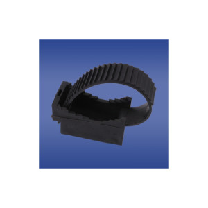 Uchwyt paskowy 12x80mm czarny UV UP-30, opk=100szt; 12.12 ELEKTRO-PLAST OPATÓWEK