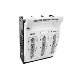 Rozłącznik izolacyjny bezpiecznikowy RBK 1 pro 250A, montaż tablicowy, zaciski mostkowe (S) 35-120mm2; 63-811748-011, APATOR