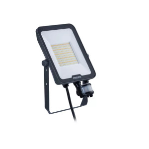 Naświetlacz LED 50W all-in-one /wszystko w jednym, 5500lm /6000lm, przełacznik barwy światłą: 3000K /4000K /6500K, przyciemnianie na podstawie odczytów z czujników, symetryczny, BVP167 LED60/