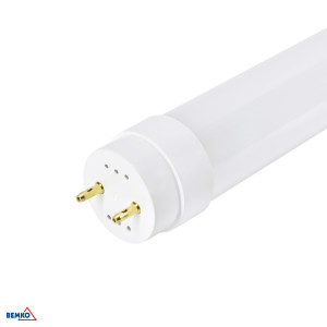 TUBA LED T8 HIGH LUMEN 1200MM 18W 6000K 2610LM ZASILANIE JEDNOSTRONNE KLOSZ MLECZNY; D89-HL-T8-LED120-ZJM-6K, BEMKO