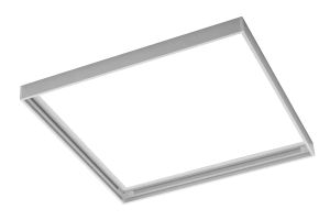 G-TECH Rama do montażu natynkowego paneli LED 60x60cm, bez śrub, biały