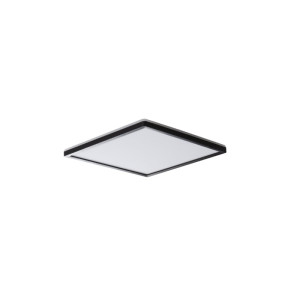 AZPO LED 12,3W-NW-L-B oprawa IP54, plafoniera LED 12,3W 1130lm 4000K kwadrat, czarna